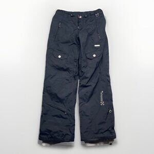 Y2K Liquid Boardwear Snowboard Tech Pants Black *Small* Lined Insulated Ski Snow